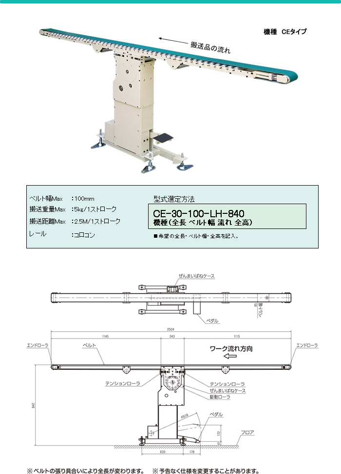 ゼロコン(7)ペダルセンター駆動タイプ